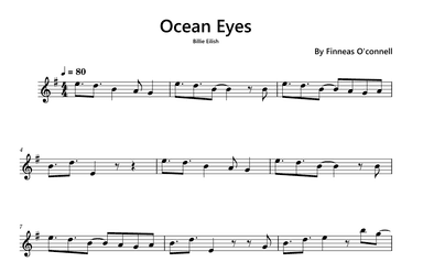 Ocean Eyes (arr. Funtom)