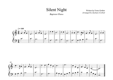 Silent Night (arr. Zachary Corbett)