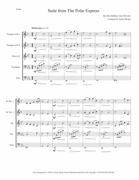 The Polar Express (arr. Jim Bicigo)