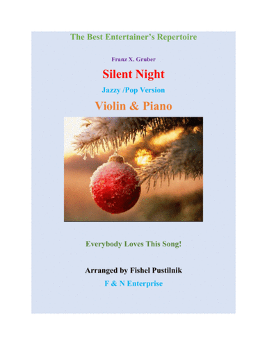 "Silent Night" for Violin and Piano (arr. Fishel Pustilnik)