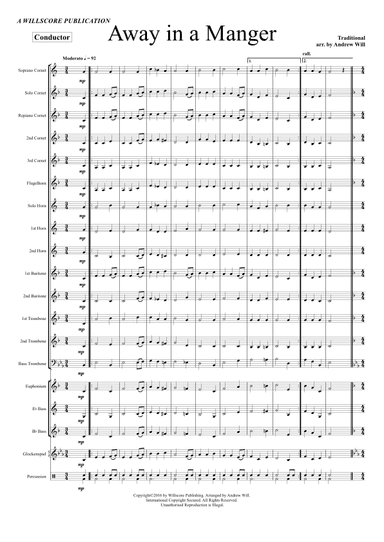 Christmas Carols Selection (Brass Band) (arr. Andrew Will)