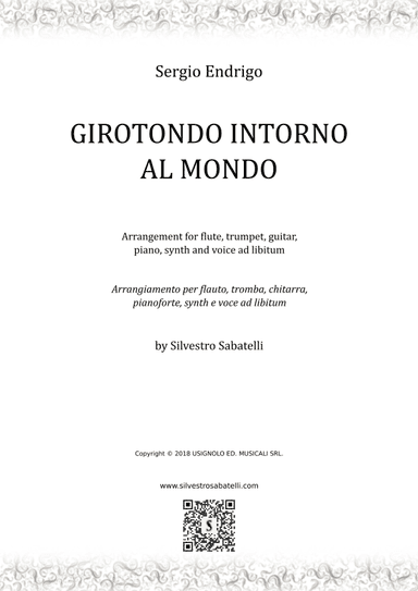 Girotondo Intorno Al Mondo (arr. Silvestro Sabatelli)