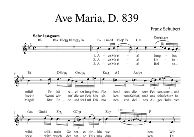 Ave Maria (arr. Golden Skull Editions)