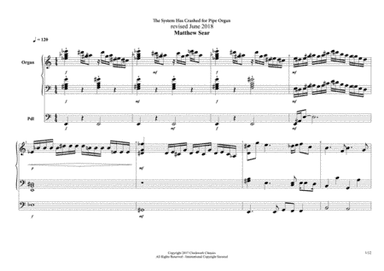 The System Has Crashed For Pipe Organ