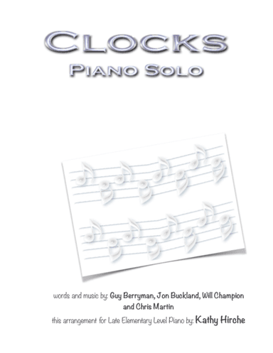 Clocks (arr. Kathy Hirche)