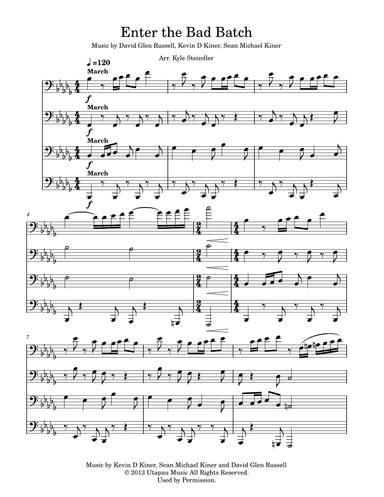 Star Wars; The Bad Batch (arr. Kyle Steindler)