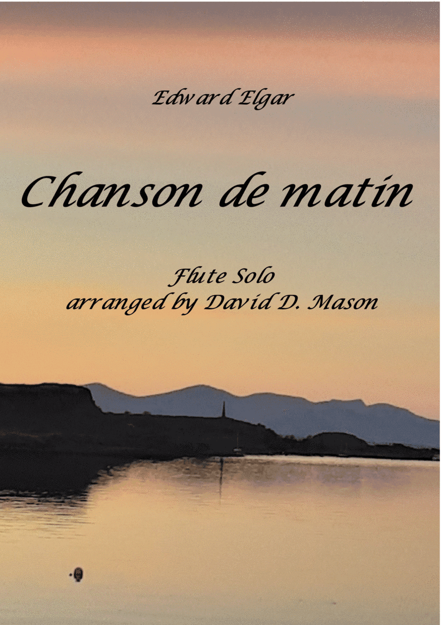 Chanson de matin, Op. 15, No.2 (arr. David D. Mason)