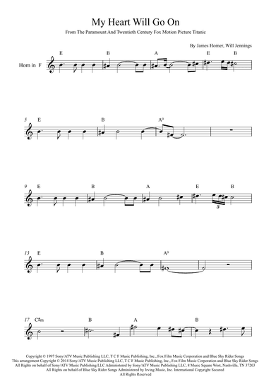 My Heart Will Go On (love Theme From 'titanic') (arr. Karen Gueiros)