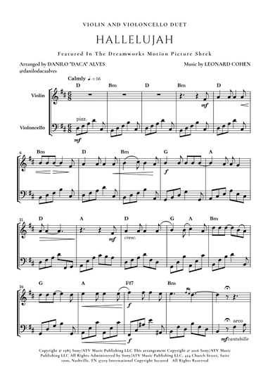 Hallelujah (arr. Danilo "Daca" Alves)