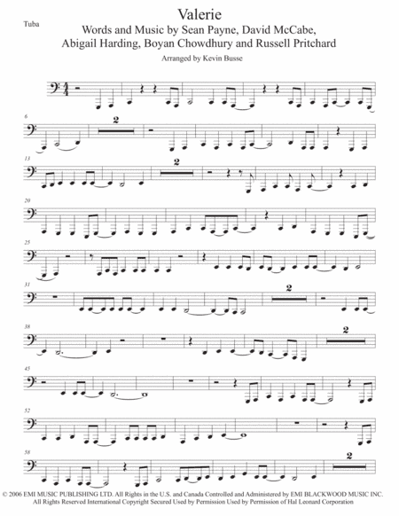 Valerie (arr. Kevin Busse)