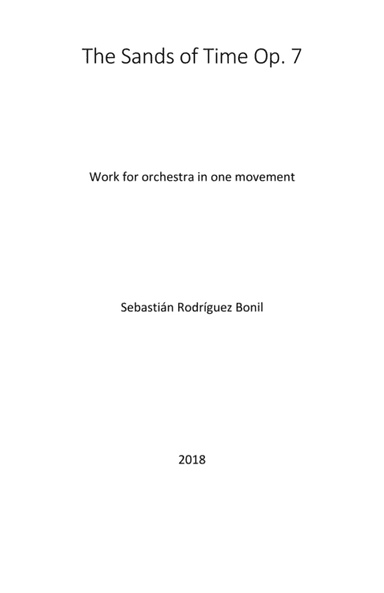 The Sands of Time Op. 7
