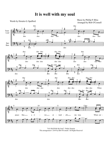 It Is Well With My Soul (arr. Bob O'Connell)