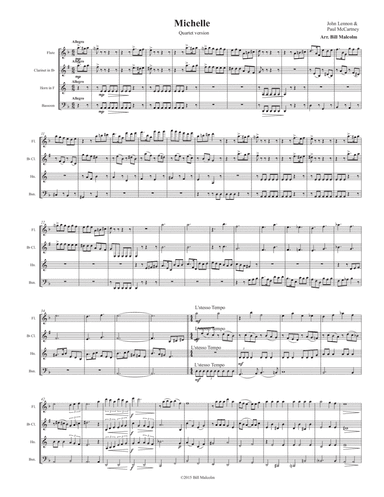Michelle (arr. Bill Malcolm)