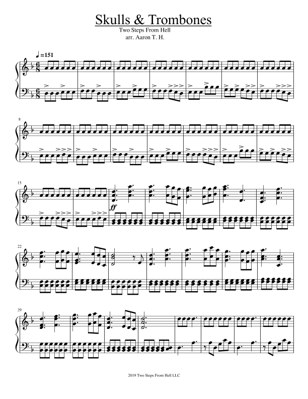 Skulls & Trombones (arr. Aaron T Hendel)
