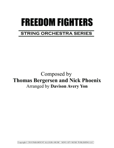 Freedom Fighters (arr. Davison Yon)