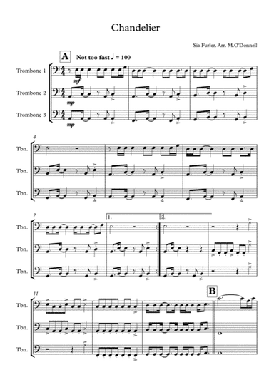 Chandelier (arr. Michael O'Donnell)