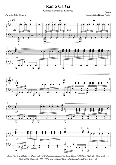 Radio Ga Ga (arr. João Itimura)