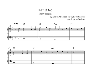 Let It Go (arr. Rodrigo Faleiros)