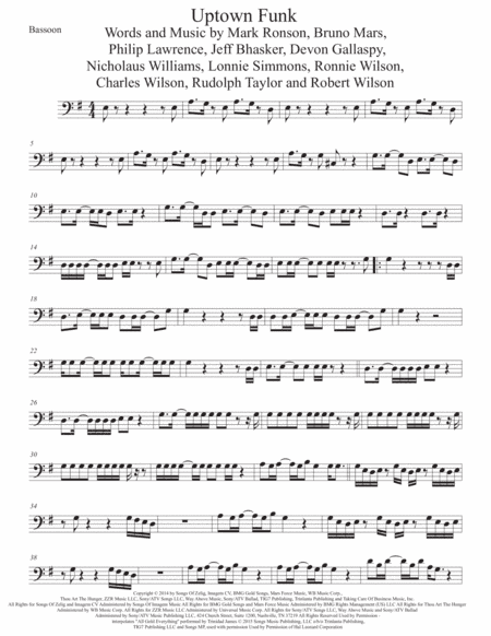 Uptown Funk (arr. Kevin Busse)