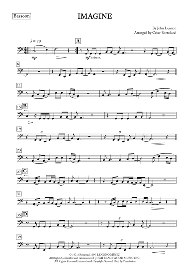 Imagine (arr. ACT Bortolucci)