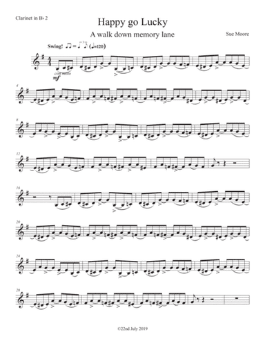 Happy Go Lucky Clarinet 2