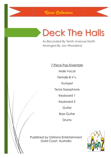 Deck The Halls (arr. Jon Woodend)