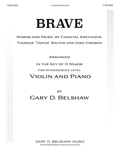 Brave (arr. Gary D. Belshaw (ASCAP))