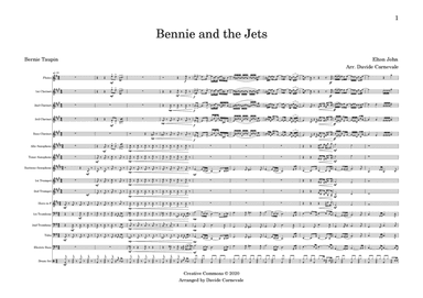 Bennie And The Jets (arr. Davide Carnevale)