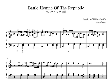 Buttle Hymne Of The Republic (arr. pfkaori)