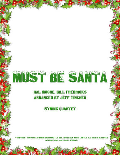 Must Be Santa (arr. Jeff Tincher)