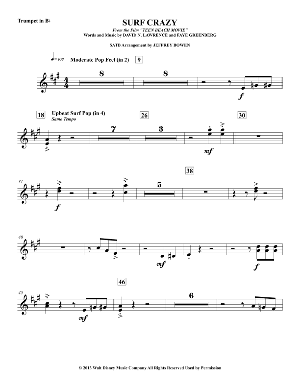 Surf Crazy (arr. Jeffrey Bowen)