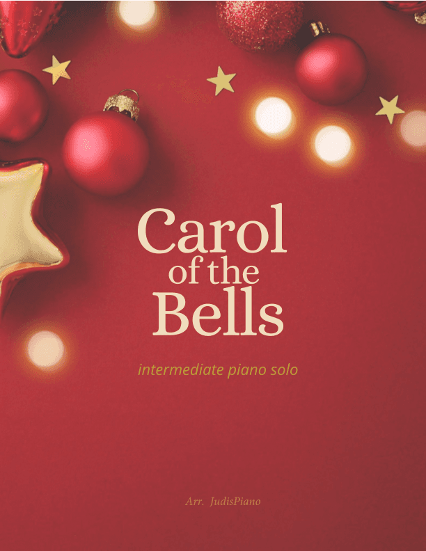 Carol of the Bells - Intermediate Piano Solo (arr. JudisPiano)