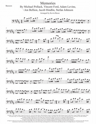 Memories (arr. Kevin Busse)