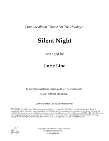 Silent Night (from Home For The Holidays) (arr. Lorie Line)