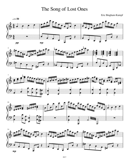 The Song of Lost Ones
