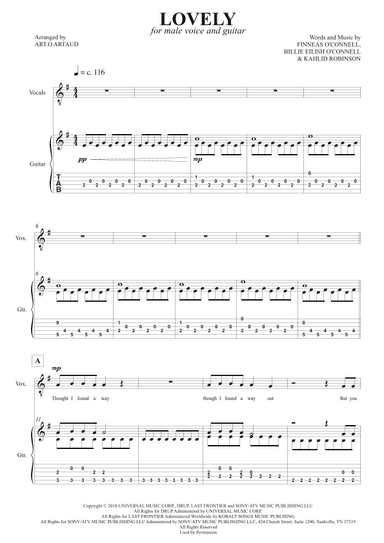 Lovely (arr. Art.o Artaud)