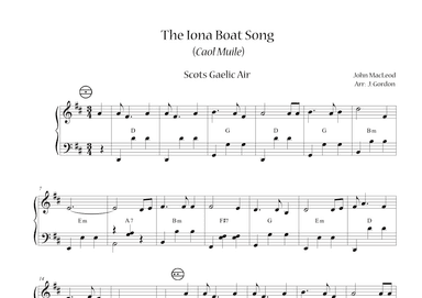 The Iona Boat Song (arr. Julia Gordon)