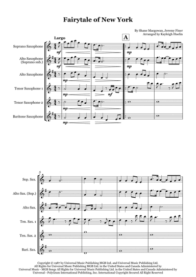 Fairytale Of New York (arr. Kayleigh Huelin)