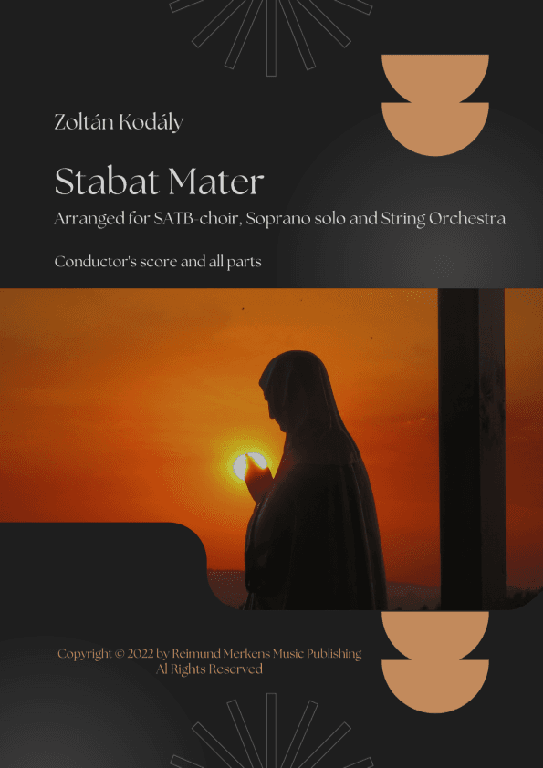 Stabat Mater - Arrangement for mixed choir, solo voice and string orchestra (arr. Reimund Merkens)