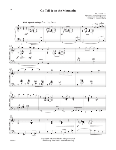 Go Tell It on the Mountain (arr. Daniel Barta)