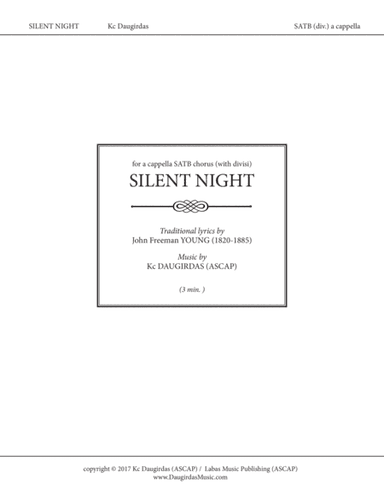 Silent Night - Reimagined. (SATB-div)