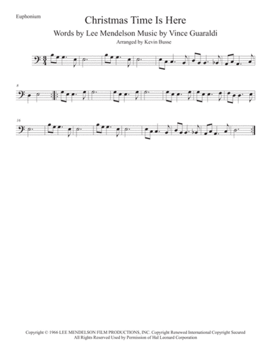 Christmas Time Is Here (arr. Kevin Busse)