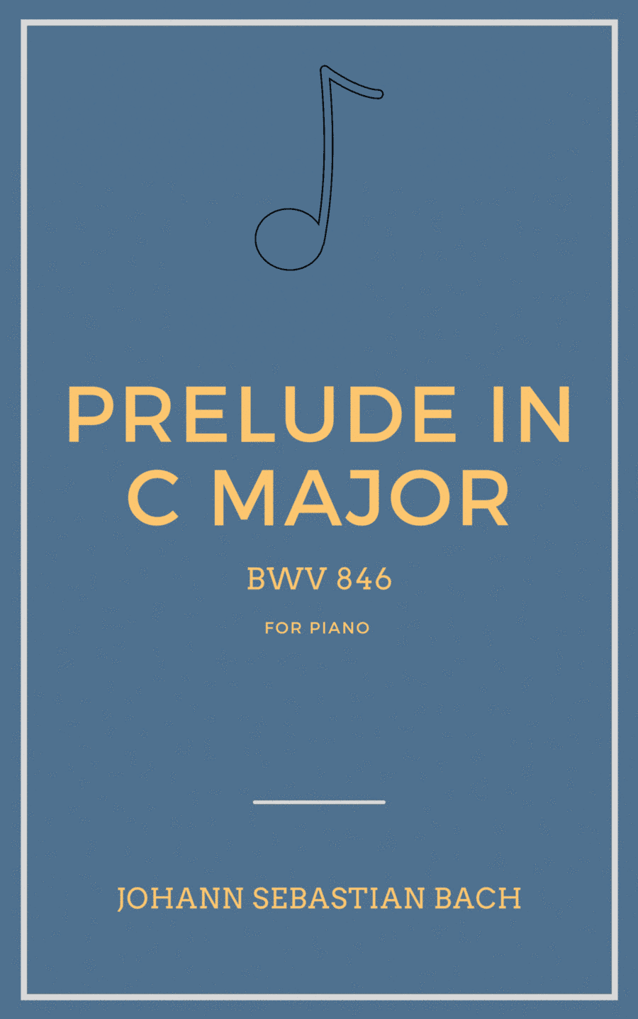 Prelude in C major BWV 846 (arr. Iago Flavio)