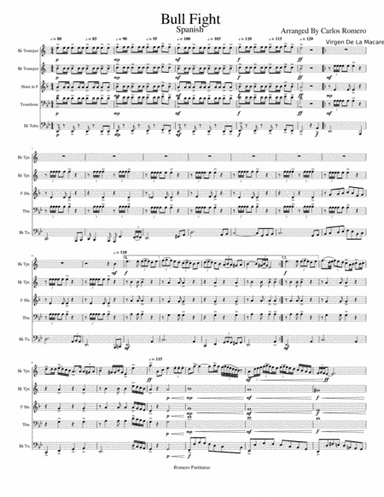 Bull Fight (arr. Carlos Romero)
