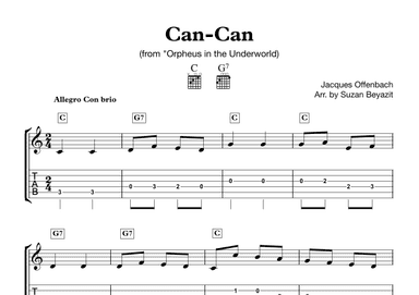 Can-Can (arr. Suzan Beyazit)