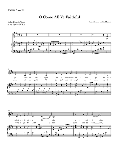 O Come, All Ye Faithful (arr. Jo Carter)