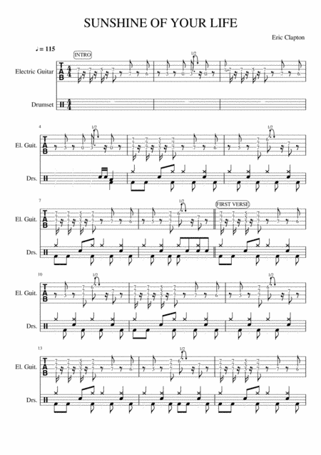 Sunshine Of Your Love (arr. Jingleman)