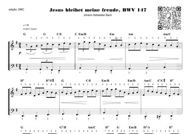 Jesus bleibet meine Freude, BWV 147 (arr. Piano)