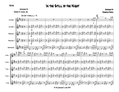 In The Still Of The Night (arr. Rodney D. Chism, Sr.)