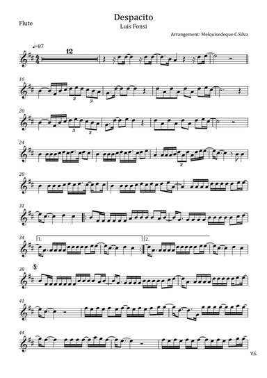 Despacito (arr. Melquisedeque C.Silva)